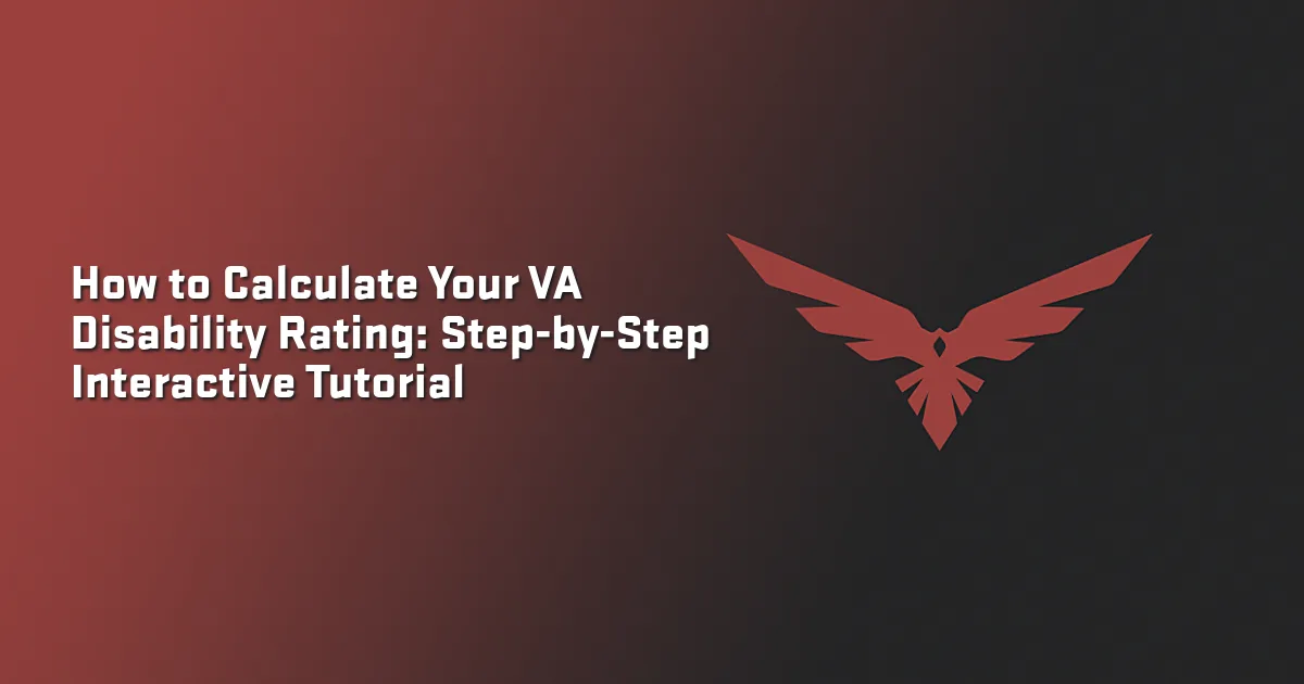 How to Calculate VA Disability Rating