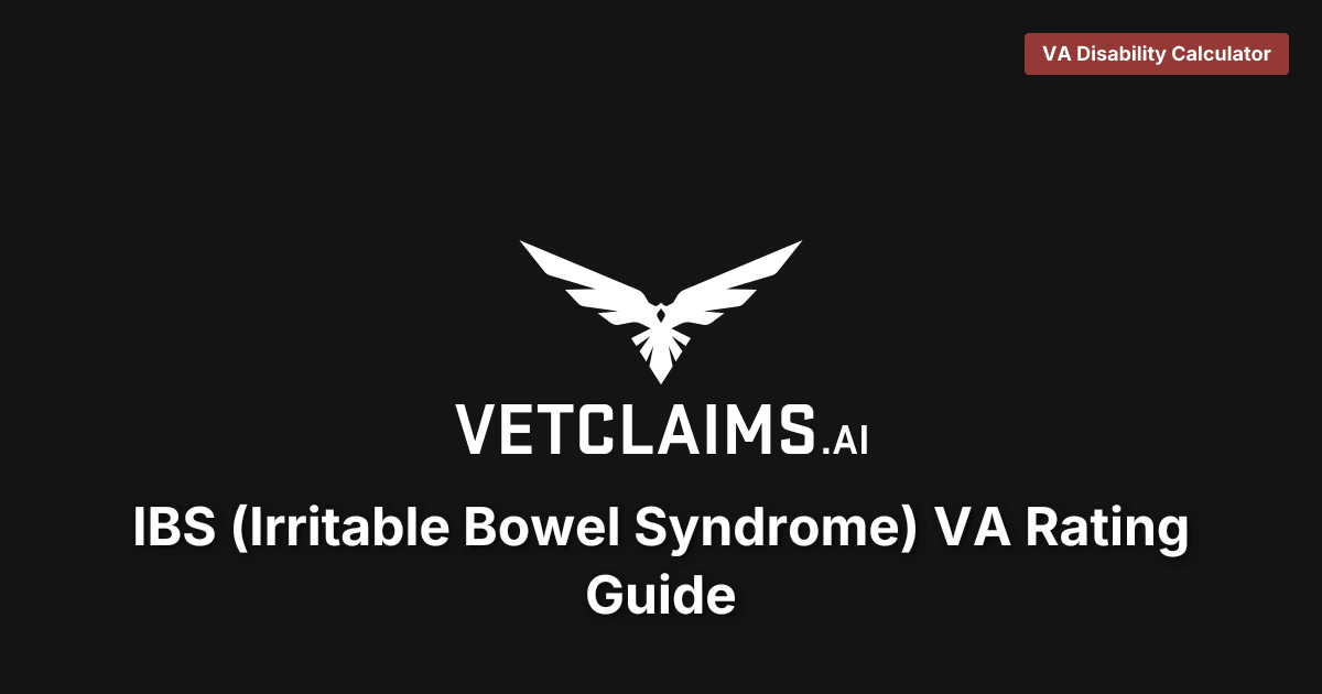 IBS VA Rating Guide