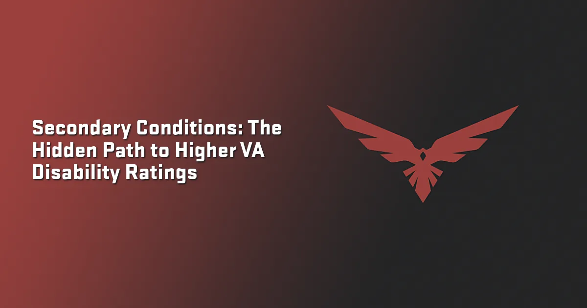 Secondary Conditions: Path to Higher Ratings