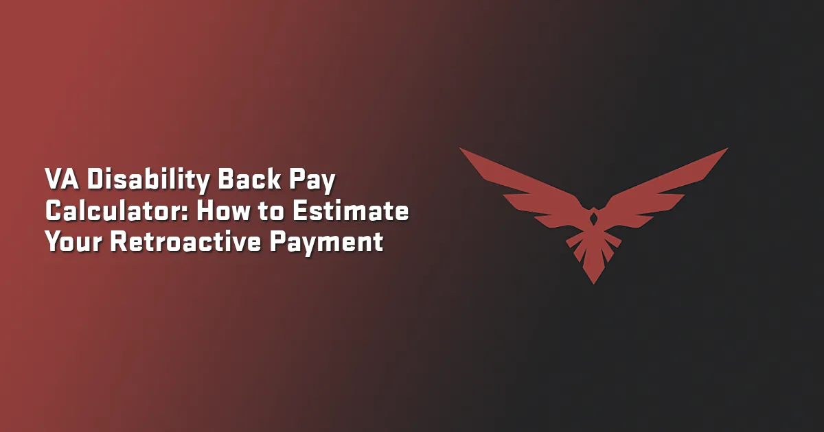 VA Back Pay Calculator: Estimate Payments